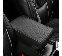YHNNH Center Console Cover, for Citroen C4 SpaceTourer 2018-2024 Car Armrest Cover Multifunctional Car Armrest Cushion, Comfortable Support,Black