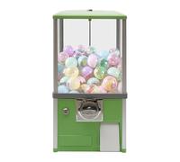 YHNNH, Commercial Vintage Candy Gumball Machine for 1.77-1.97in Gadgets for Game Stores and Retail Stores Vintage Style,Red(Green)