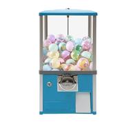 YHNNH, Commercial Vintage Candy Gumball Machine for 1.77-1.97in Gadgets for Game Stores and Retail Stores Vintage Style,Red(Blue)