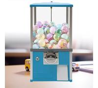YHNNH, Commercial Vintage Candy Gumball Machine for 1.77-1.97in Gadgets for Game Stores and Retail Stores Vintage Style,Red(Blue)