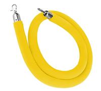 YHNNH, Crowd Control Barrier Rope, Thick VIP Stanchion Post Queue Line Barrier Rope, for Hotel Celebration Hospital Bank/(Yellow,1.2M/47Inch/4Ft)