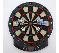 YHNNH darts board set， Electronic Dart Board, 15 Inch Automatic LCD Scoring Display Darts, for Kids And Adults, Party, Office