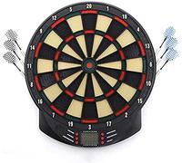 YHNNH darts board set， Electronic LED Display Dart Board Soft Tip Dartboard Set Competition Entertainment Dartboards Sports Equipment Target
