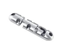 YHNNH, Door Slide Latch Lock Barrel Bolt Stainless Steel Bathroom Lock Matte Black Door Latch with Mounting Screws