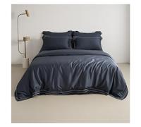 YHNNH Egyptian Cotton Sheets Pillowcase Duvet Cover Bedding Sets Twin Full Queen King Size Bed Linens Solid Color(Onecolor,Twin)