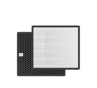 YHNNH Filter H12 Replacement HEPA Filter 120x120x15mm / Activated Carbon Filter 120x120x10mm Air Filtration Element