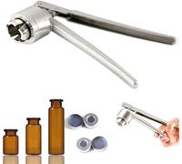 YHNNH, Flip Off Vial Crimper, Crimper/Hand held Capping Machine,13mm 15mm 20mm Seals Capping Tool(FullAluminum,15mm)