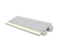 YHNNH Floor Sweeper Threshold Bars Step Ramp Climbing Mat Robot Vacuum Cleaner Rise Threshold Ramp Threshold Angled Ramp
