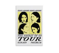 YHNNH Gracie Abrams The Secret of UsRetro Wall Art Poster Classic Style Posters Perfect Fashioned Decor for Library Bar Or Home Theater08x12inch(20x30cm) Unframe-style