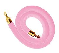 YHNNH, Industrial VIP Stanchion Queue Barriers Rope, Restaurants Hotels Crowd Control Rope, for Movie Theaters Grand Openings/(Pink,Length 2.5M/8.2Ft/98.4In)