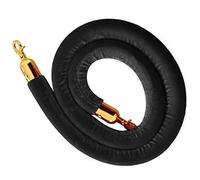 YHNNH, Industrial VIP Stanchion Queue Barriers Rope, Restaurants Hotels Crowd Control Rope, for Movie Theaters Grand Openings/(Black,Length 1M/3.3Ft/39In)