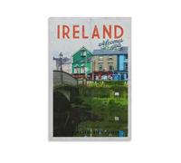 YHNNH IrelandMinimalist Wall Art Creates A Calming Atmosphere in Any Room of Your Home Fresh Decor for Living Room Bathroom Or Office 16x24inch(40x60cm) Unframe-style