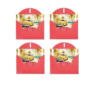 YHNNH Island Of Cuba Pearl Photo Paper Greeting Card With Envelope ,Blank Inside Thank You Card For Christmas, Birthday, Wedding