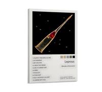YHNNH Leprous Melodies of AtonementRetro Wall Art Poster Classic Style Posters Perfect Fashioned Decor for Library Bar Or Home Theater08x12inch(20x30cm) Frame-style