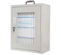 YHNNH lockers， 12/24/36/48/60 Transparent Lockable Mobile Phone Organiser Restaurant Steel(48-bit)