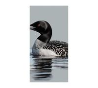 YHNNH Loon Nature Bird Doorway Curtain, Room Darkening Thermal Insulated Blackout Curtains,Door Curtains, Tapestry Entrance for Restaurant Kitchen