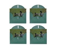 YHNNH Loon Nature Bird Pearl Photo Paper Greeting Card With Envelope ,Blank Inside Thank You Card For Christmas, Birthday, Wedding