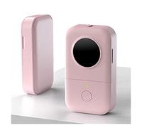 YHNNH Mini label printer Printer D30 Sticker Label Jewelry Foods 15mm Small Size Printing Office(Pink Printer)