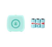 YHNNH Mini Pocket Printer Multi Functional Photo Picture Bill Note Label Maker Add 3White Sticker(GR 3White Sticker)