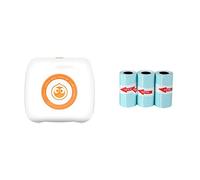 YHNNH Mini Pocket Printer Multi Functional Photo Picture Bill Note Label Maker Add 3White Sticker(WH 3White Sticker)