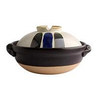 YHNNH, Modern Premier Casserole Pans Dish with Lid Housewares,Ceramic Slow Stewpan Temperature Resistance Casserole Pot Claypot Cooking Soup Slow(2800ml)
