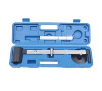 YHNNH Mud Hydrometer Engineering Plastic Mud Scale Liquid Densimeter 0.96-2.5 G/cm³, Professional-Grade 0.01g/cm³ High Accuracy Durability Mud Gravity BalanceBlue,1