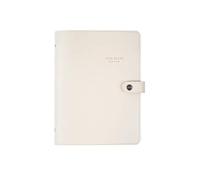 YHNNH, Notebook Macaron Cute Spiral Notebooks Stationery Fine Office School Personal Agenda Organizer Binder Diary Weekly Planner Gift(White,175 * 235mm)