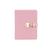 YHNNH, Notebook Secret Notebook Ruled Journal Lined Diary With Heart Lock Creative Gift(Pink)