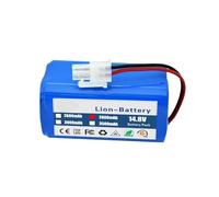 YHNNH Robot Vacuum Cleaner Battery14.8V 3500mAh Lithium Battery ,Compatible For ILIFE ,A4 A4s V7 A6 V7s Plus ILife 4S1P(2800mAh)