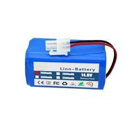 YHNNH Robot Vacuum Cleaner Battery14.8V 3500mAh Lithium Battery ,Compatible For ILIFE ,A4 A4s V7 A6 V7s Plus ILife 4S1P(2600mah)