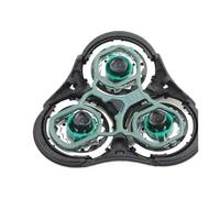 YHNNH RQ11 Stainless Steel Razor Heads Replacement for Philips RQ1131, RQ1141, RQ1145, RQ1150, RQ1151, RQ1155, RQ1160, RQ1185, RQ1187, RQ1195, 3PCS High Precision (Black)