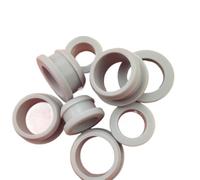 YHNNH, Rubber Grommet kit,10pcs 2mm-30mm Gray Silicone Rubber Snap-on Grommet Hole Plugs Bung Cable Wiring Bush(Clear,E(HOLE)4.5mm)
