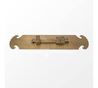 YHNNH, Slide Latch Lock Barrel Bolt with Solid Heavy Duty to Keep You and Private Door Antique Finish Door Latch Sliding Lock(46cm)