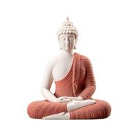 YHNNH Small Buddha Statue Ornament Ceramic Desktop Living Room Office Decoration Sculpture ornaments