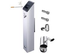 YHNNH, Stainless Steel Wall Mounted Soot Column, Top Smoke Extinguishing Design/stable And Firm, For Restaurants/gardens/bars/clubs,TypeB(TypeC)