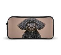 YHNNH Stylish Large Pencil Case Cute Black Pug Printed, Big Capacity Pencil Pouch Stationery Pen Bag, Storage High Capacity Bag Pouch Holder Box Organizer, Marker Pen Case for Women & Men