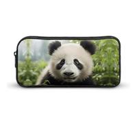 YHNNH Stylish Large Pencil Case Cute Panda Bear Printed, Big Capacity Pencil Pouch Stationery Pen Bag, Storage High Capacity Bag Pouch Holder Box Organizer, Marker Pen Case for Women & Men