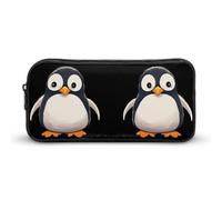 YHNNH Stylish Large Pencil Case Cute Penguin Printed, Big Capacity Pencil Pouch Stationery Pen Bag, Storage High Capacity Bag Pouch Holder Box Organizer, Marker Pen Case for Women & Men