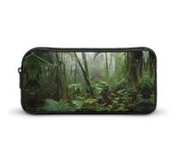 YHNNH Stylish Large Pencil Case Tropical Rainforest Printed, Big Capacity Pencil Pouch Stationery Pen Bag, Storage High Capacity Bag Pouch Holder Box Organizer, Marker Pen Case for Women & Men