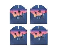 YHNNH The Old Hollywood Pearl Photo Paper Greeting Card With Envelope ,Blank Inside Thank You Card For Christmas, Birthday, Wedding