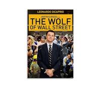 YHNNH The Wolf of Wall StreetRetro Wall Art Poster Classic Style Posters Perfect Fashioned Decor for Library Bar Or Home Theater12x18inch(30x45cm) Unframe-style