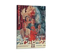 YHNNH Twin Peaks Fire Walk with MeRetro Wall Art Poster Classic Style Posters Perfect Fashioned Decor for Library Bar Or Home Theater20x30inch(50x75cm) Frame-style