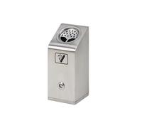YHNNH, Wall Mounted Cigarette Trash Can, Smoker Disposal Station and Easy Cigarette Butt Hold(E)