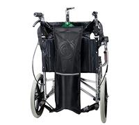 YHNNH, Wheelchair Backrest Oxygen Tank Holder, Adjustable Straps Multi-Layer Design, The Inner Bag Can Accommodate 2l-4l Oxygen Cylinders