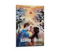 YHNNH William Shakespeare's Romeo + JulietMinimalist Wall Art Creates A Calming Atmosphere in Any Room of Your Home Fresh Decor for Living Room Bathroom Or Office 24x36inch(60x90cm) Frame-style