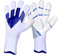 YHNNH Youth Soccer Goalkeeper Gloves with Finger Support, Ideal for Training and Match Play for Both Boys and Girls(E,6YARDS)