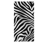 YHNNH Zebra Print Beach Towel 31.5" X 63" Microfiber Oversized Bath Towels Soft, Absorbent, and Quick-Drying, Sandproof Blanket Perfect for Adult Travel Vacation Pool Camping