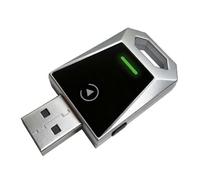 YHNQFB Carplay Wireless Adapter for Ford Edge 2017-2024, 2-in-1 Plug and Play Adapter Offers Stable Connection and Low Latency