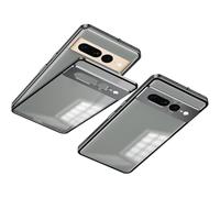 YhomeY Magnetic Aluminum Case for Google Pixel 7/7 A/7 Pro/8/8 A/8 Pro, Luxury Premium Metal Shockproof Bumper Frame with hard Plaastic back cover,Gre,7 Pro