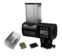 YHomU Auto Dispenser Fish Feeder For Aquarium, 8.45 Oz/250 Ml, With Adjustable Timed Feeding, Dual Mount And Batteries, For ≤3Mm Pellet Food